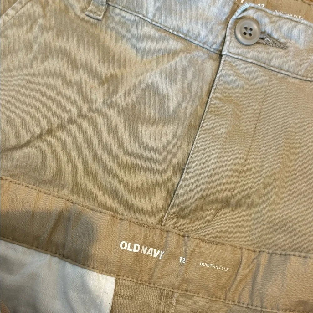 Boys School Uniform Bundle of 4 Khaki Shorts Gap Old Navy 12